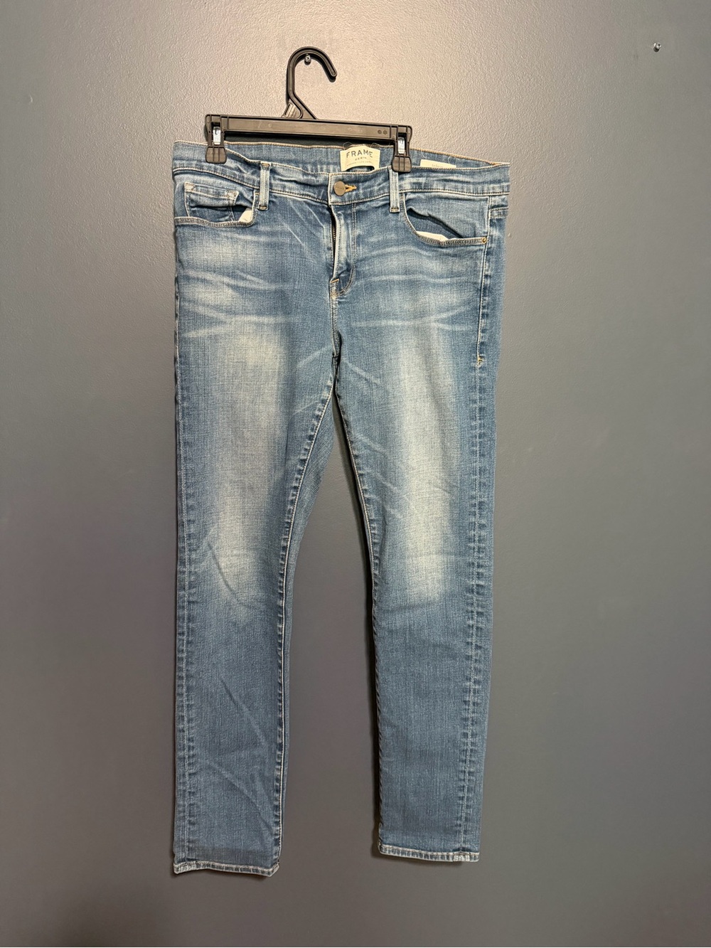 Frame Denim Women's Light Blue Skinny Jeans